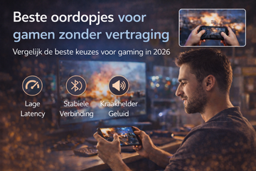 Beste oordopjes voor gamen zonder vertraging (2026 gids)