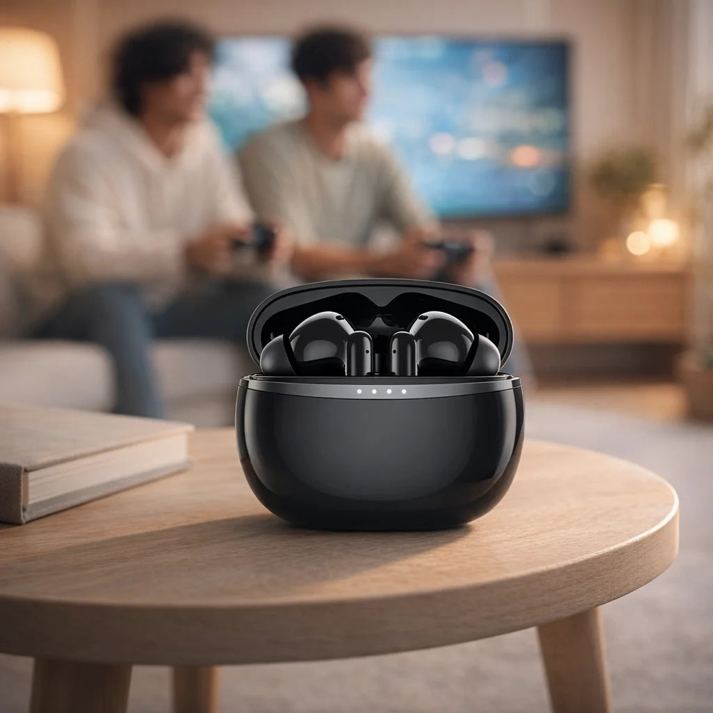 EGS A50 PRO draadloze oordopjes met ANC en krachtig geluid