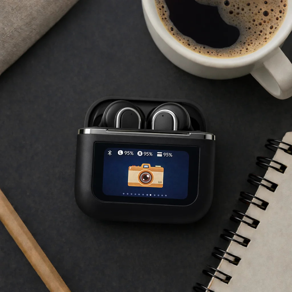 EGS V8 open-ear draadloze oordopjes met Bluetooth 5.4